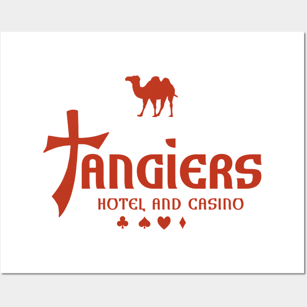 Tangiers Casino Las Vegas Strip Flamingo Bugsy  Goodfellas Wall Art by Tracy Daum